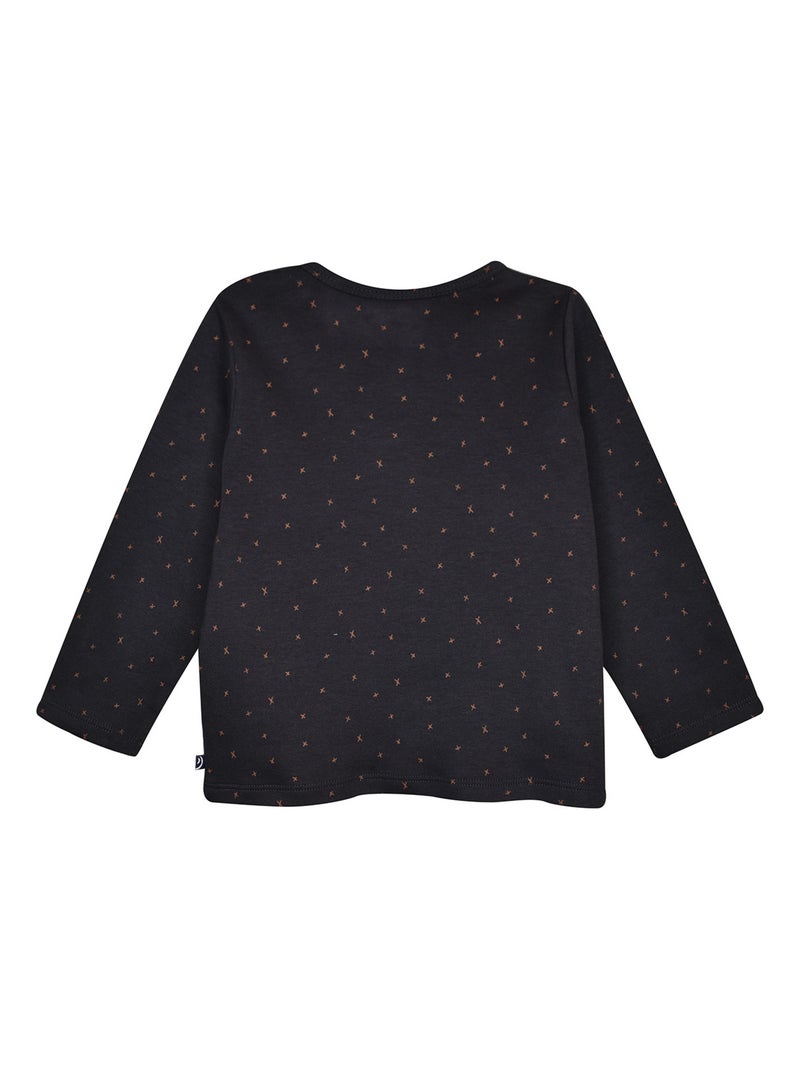 TEE SHIRT ENFANT FABRIANO Noir - Kiabi