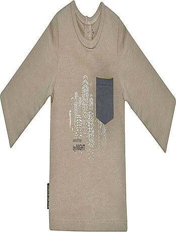 TEE SHIRT ENFANT GARCON BEIGE