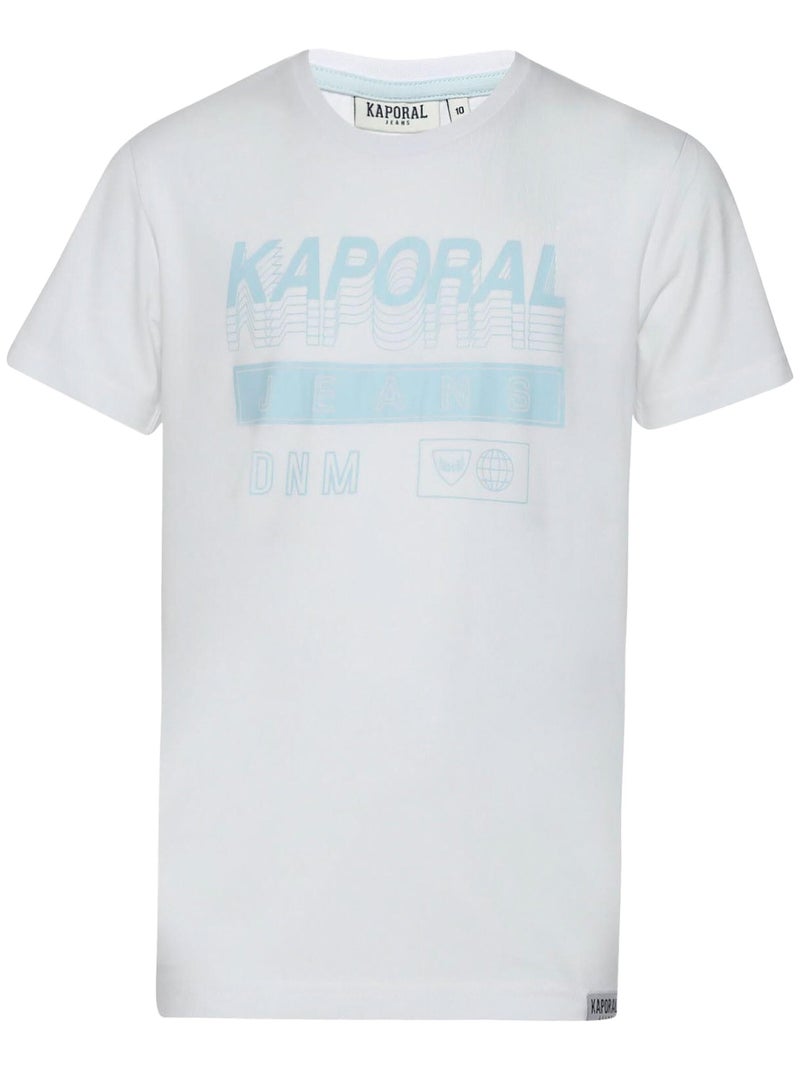 Tee Shirt Enfant Kaporal Raxi Blanc - Kiabi