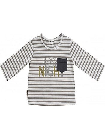 TEE SHIRT ENFANT RAYE MANCHES LONGUES