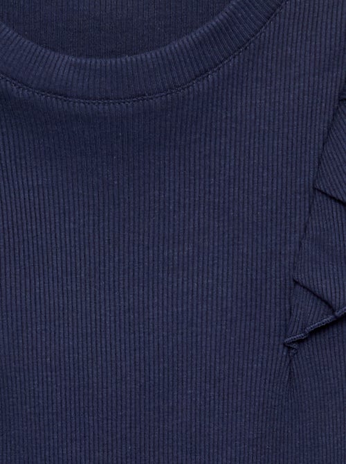 Tee-shirt épaules volantées - collection facile à enfiler - Kiabi Tee-shirt épaules volantées - collection facile à enfiler - Kiabi