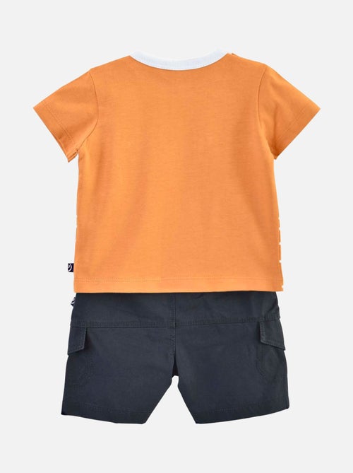 TEE SHIRT ET BERMUDA CEDRIC - Kiabi TEE SHIRT ET BERMUDA CEDRIC - Kiabi