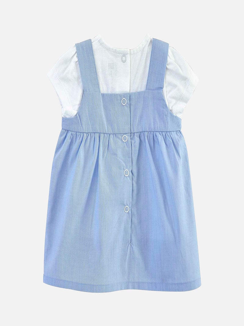 TEE SHIRT ET ROBE CARMINA Bleu - Kiabi