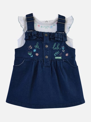 TEE SHIRT ET ROBE ELYNE EN JEAN