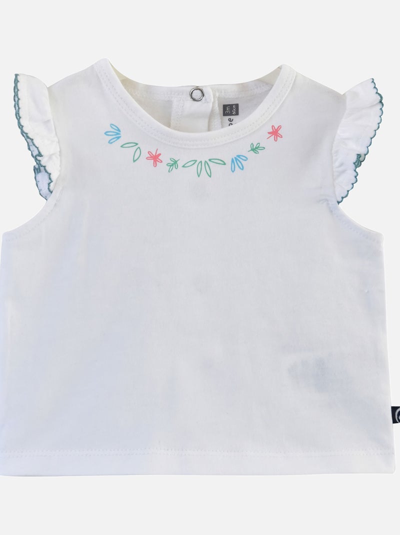 TEE SHIRT ET ROBE ELYNE EN JEAN Bleu - Kiabi