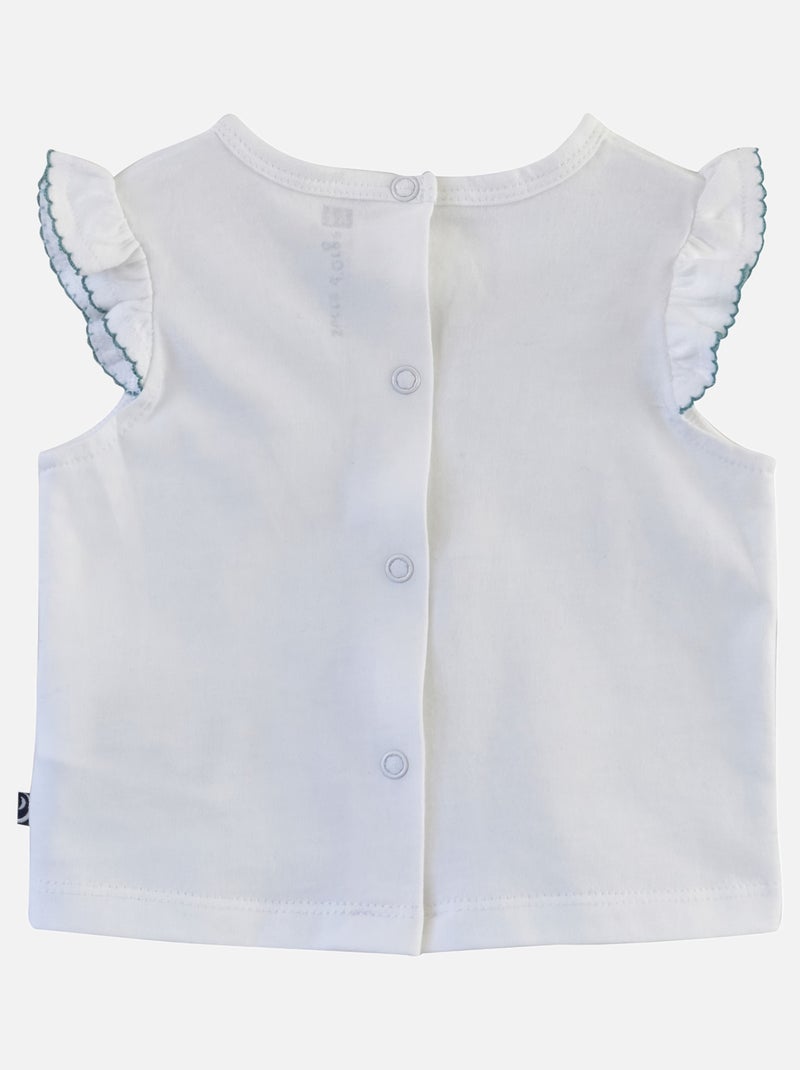 TEE SHIRT ET ROBE ELYNE EN JEAN Bleu - Kiabi