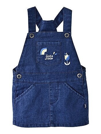TEE-SHIRT ET ROBE SALOPETTE DENIM ÉTÉ MIMOSA