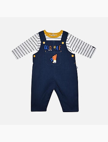 TEE SHIRT ET SALOPETTE BEBE FELIX