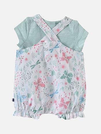 TEE SHIRT ET SALOPETTE VOILE EWA