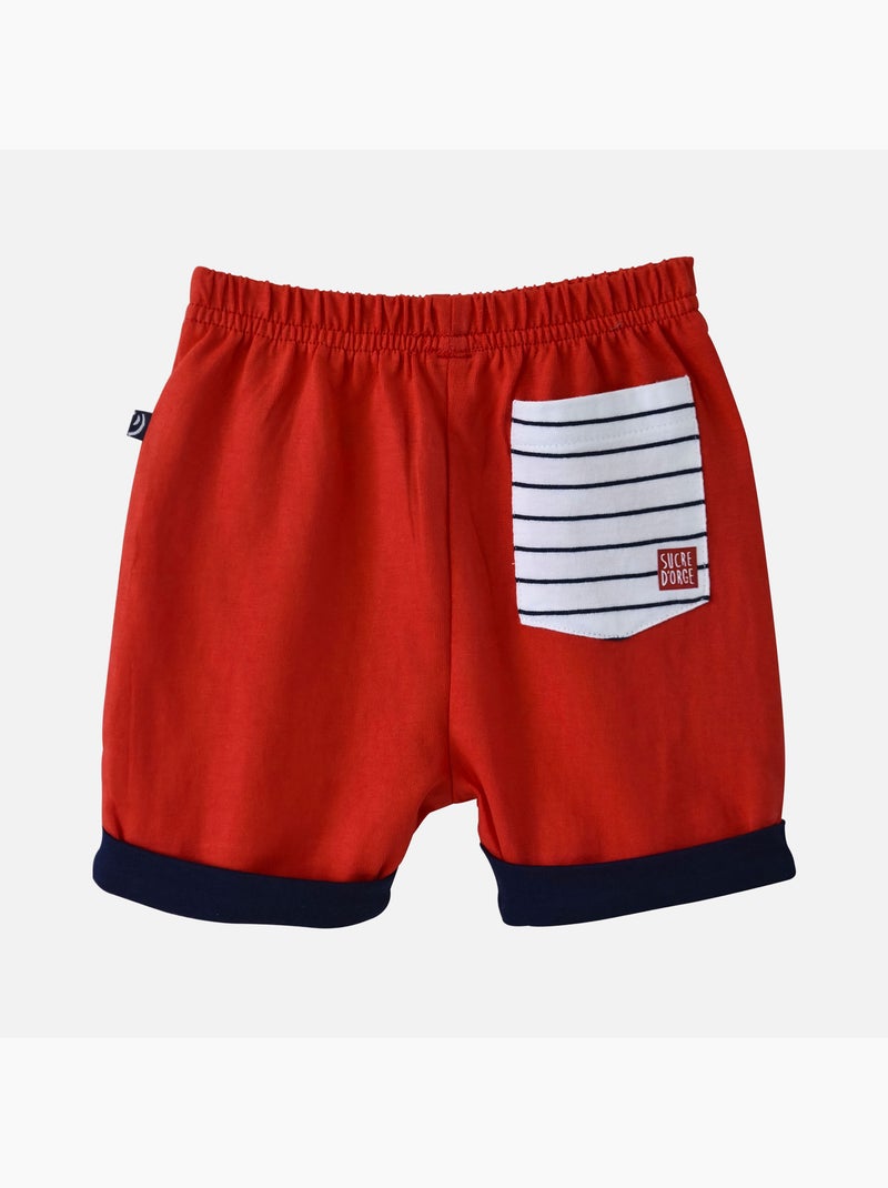 Tee shirt et short alper Rouge - Kiabi