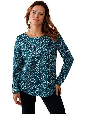 Tee-shirt évasé manches longues - daxon