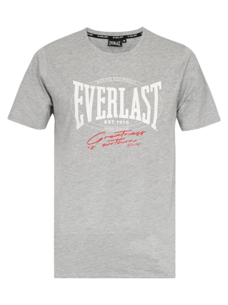 Tee Shirt EverLast Norman Gris - Kiabi