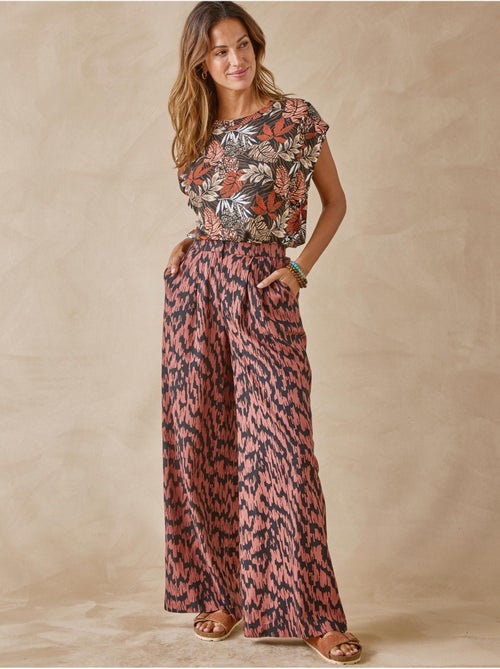 Tee-shirt fantaisie manches T femme - DAXON - Kiabi