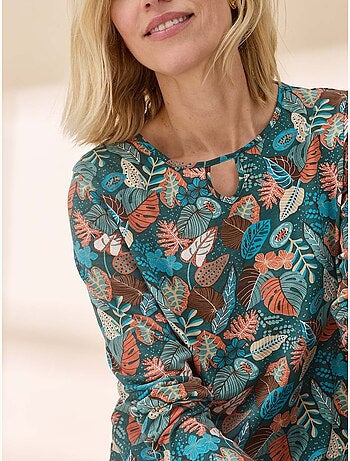 Tee-shirt fantaisie pur coton - daxon