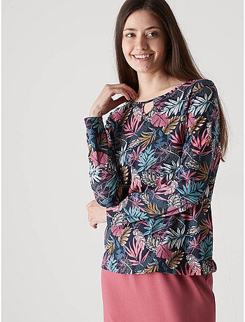 Tee-shirt fantaisie pur coton - DAXON
