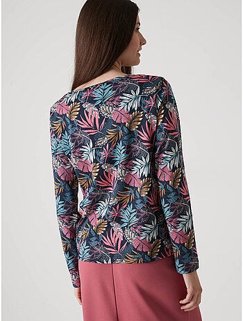 Tee-shirt fantaisie pur coton - DAXON