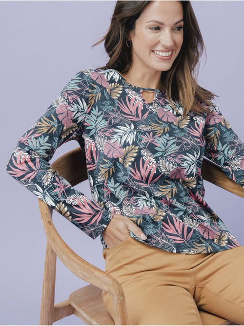 Tee-shirt fantaisie pur coton - DAXON - Kiabi