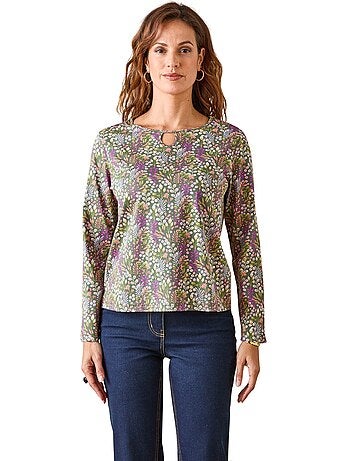 Tee-shirt fantaisie pur coton - DAXON