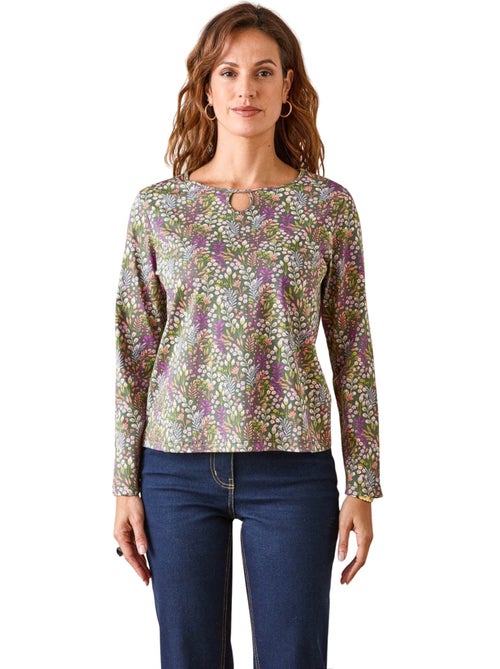 Tee-shirt fantaisie pur coton - DAXON - Kiabi Tee-shirt fantaisie pur coton - DAXON - Kiabi