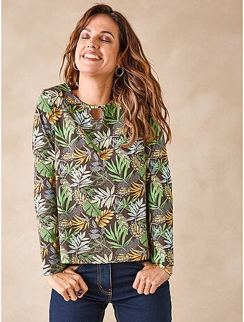 Tee-shirt fantaisie pur coton - DAXON