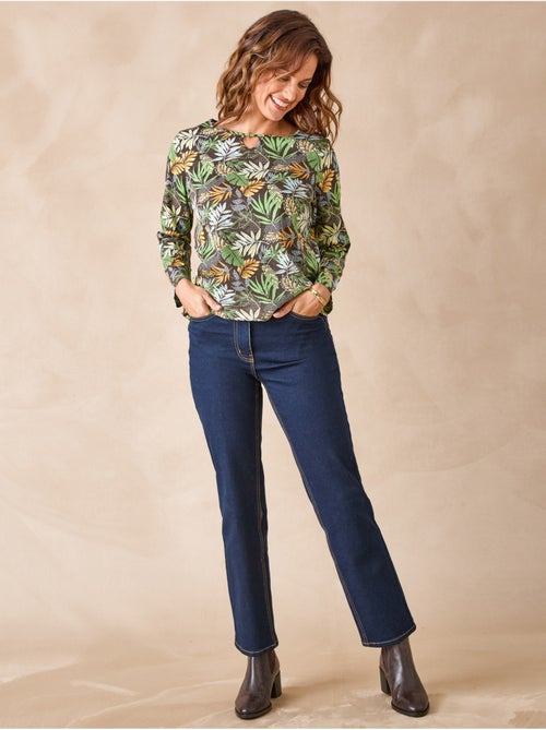 Tee-shirt fantaisie pur coton - DAXON - Kiabi