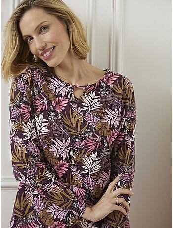 Tee-shirt fantaisie pur coton - DAXON