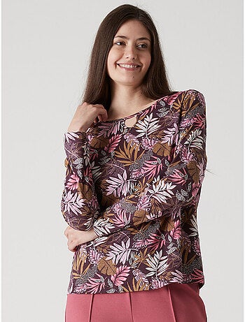 Tee-shirt fantaisie pur coton - DAXON