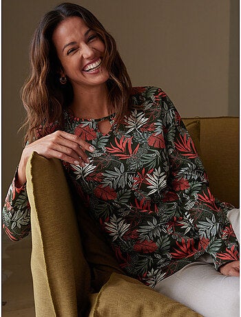 Tee-shirt fantaisie pur coton - DAXON
