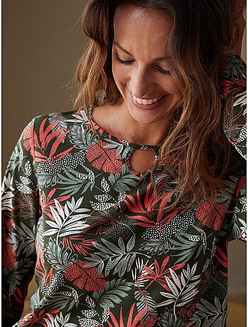 Tee-shirt fantaisie pur coton - DAXON