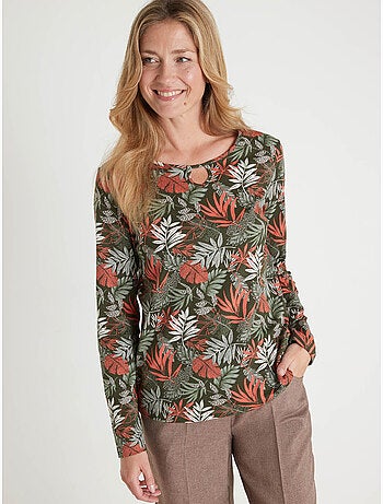 Tee-shirt fantaisie pur coton - DAXON