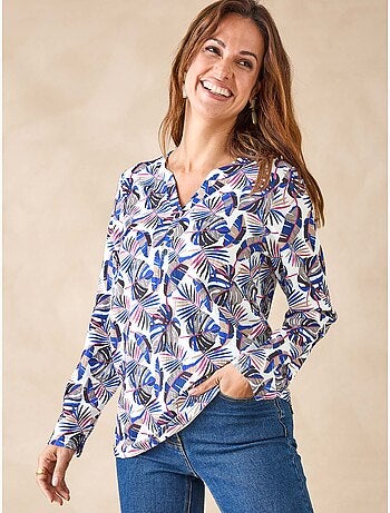 Tee-shirt femme maille gaufrée - DAXON