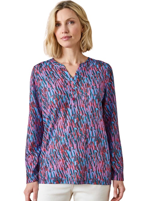 Tee-shirt femme maille gaufrée - DAXON - Kiabi