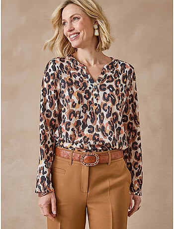 Tee-shirt femme maille gaufrée - DAXON