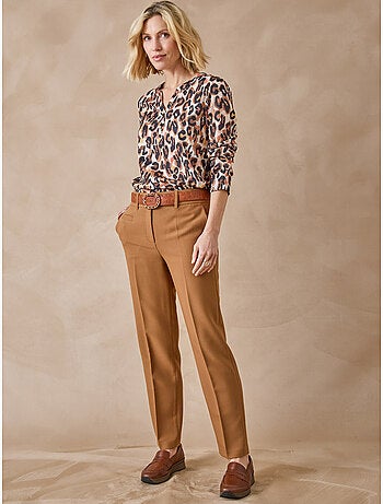 Tee-shirt femme maille gaufrée - DAXON