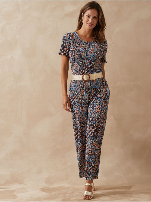 Tee-shirt femme plissé permanent - DAXON - Kiabi