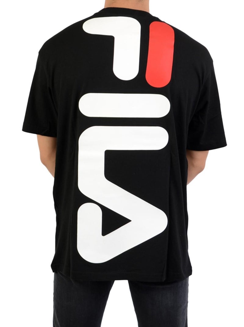 Tee Shirt Fila Anatoli Tee Noir - Kiabi
