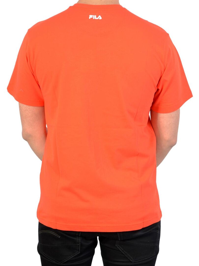Tee-Shirt Fila Unisex Pure SS Tee Orange - Kiabi