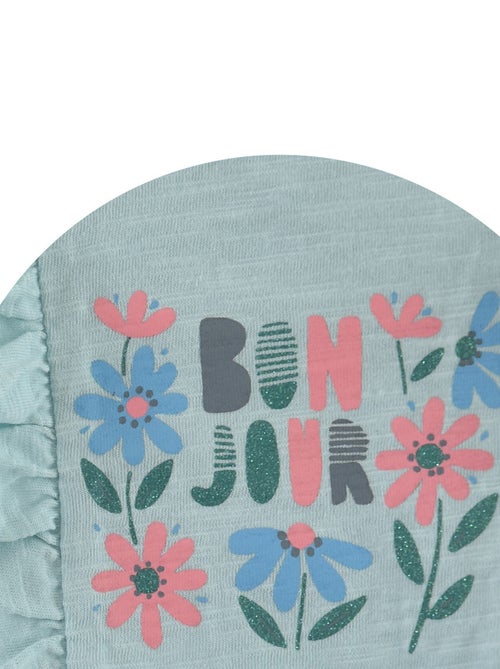 TEE SHIRT FILLE EMILIANA - Kiabi