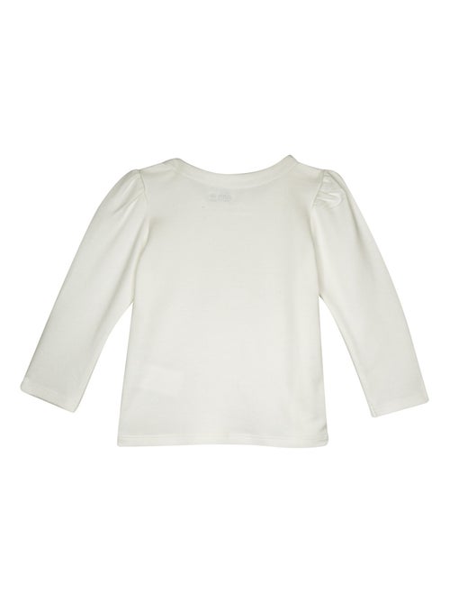 TEE SHIRT FILLE FAREN - Kiabi