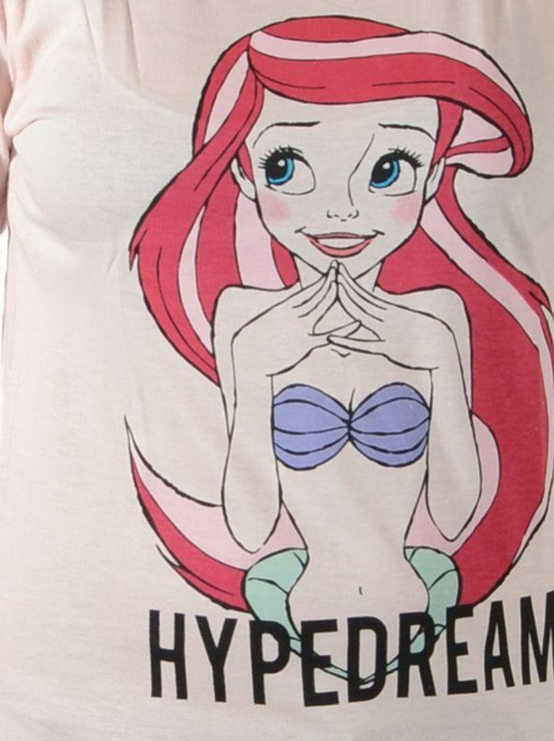 Tee Shirt Fille Little Eleven Paris Rariel Rosewater Rose - Kiabi