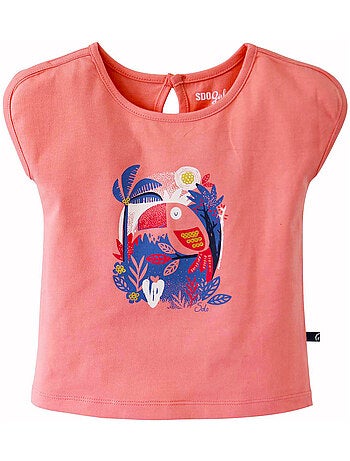 TEE-SHIRT FILLE SANS MANCHES
