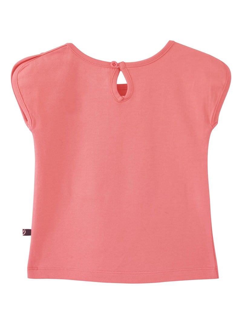 TEE-SHIRT FILLE SANS MANCHES Rose - Kiabi