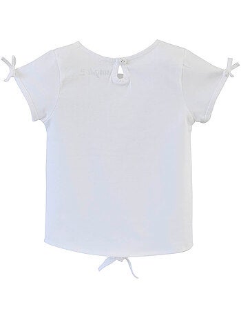 TEE-SHIRT FILLE SOLEIL