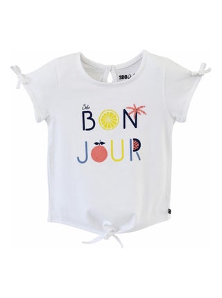 TEE-SHIRT FILLE SOLEIL
