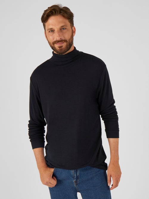 Tee-shirt fine côte Thermolactyl - Damart - Kiabi