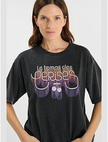 Tee-shirt finode 'le temps des cerises'