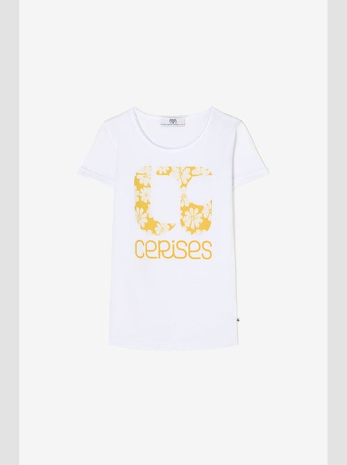 Tee-Shirt FLEURIGI 'Le Temps Des Cerises' - Kiabi
