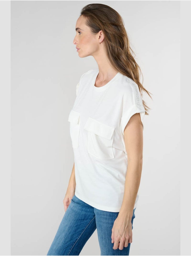 Tee-Shirt FREESIA 'Le Temps Des Cerises' Blanc - Kiabi