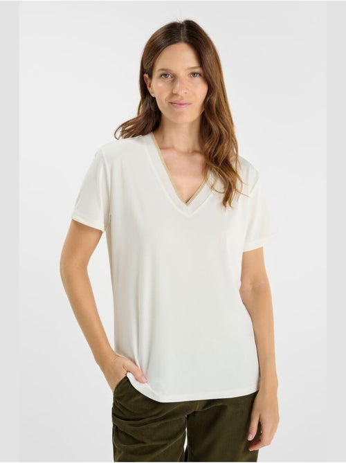 Tee-Shirt FUKA 'Le Temps Des Cerises' - Kiabi Tee-Shirt FUKA 'Le Temps Des Cerises' - Kiabi