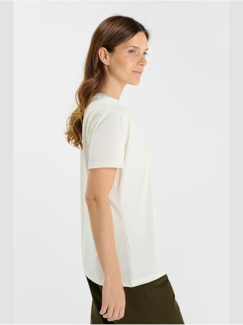 Tee-Shirt FUKA 'Le Temps Des Cerises' - Kiabi Tee-Shirt FUKA 'Le Temps Des Cerises' - Kiabi